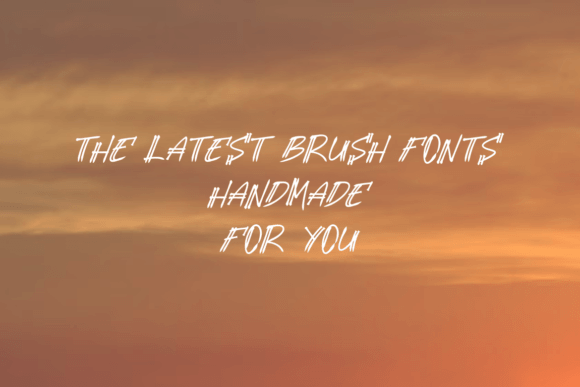 Besthy Brush Font - Preview 2