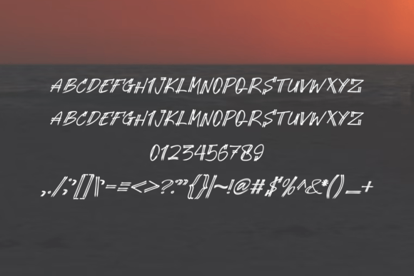 Besthy Brush Font - Preview 3