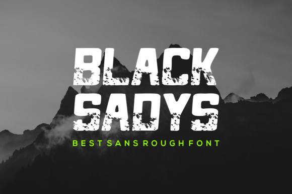 Black Sadys Font - Preview 2