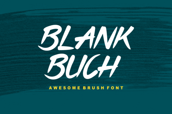Blank Buch Font - Preview 2