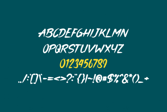 Blank Buch Font - Preview 3