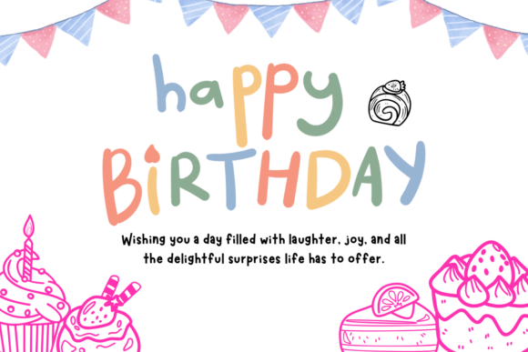 Cake Font - Preview 5