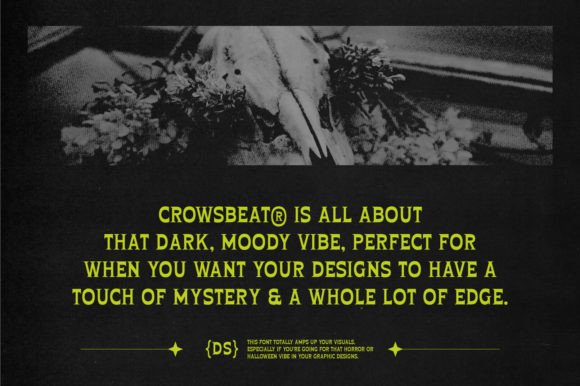 Crowsbeat Font - Preview 2