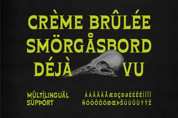 Crowsbeat Font - Preview 6