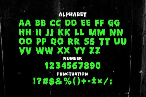 Death Secrets Font - Preview 1