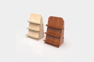 Vector File Display Stand Display Stand Laser Cut File · Creative Fabrica