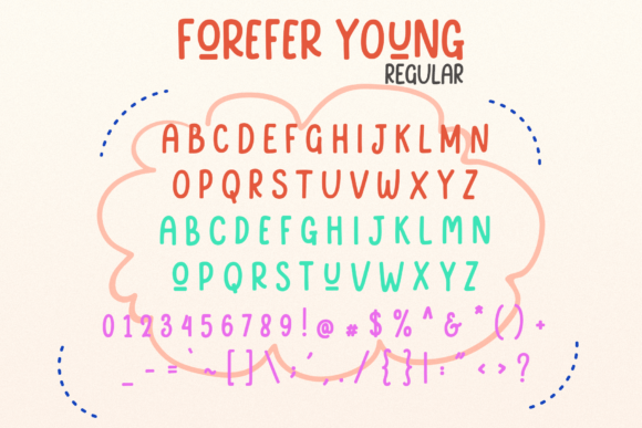 Forever Young Font - Preview 4
