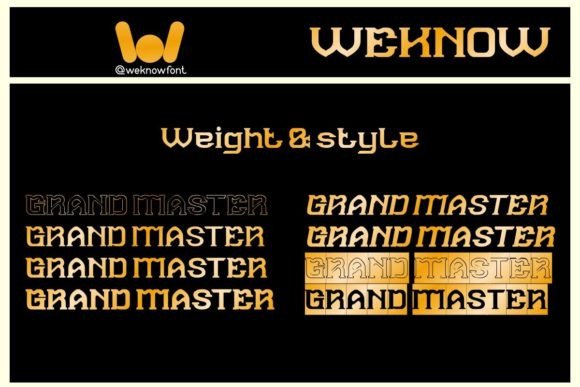 Grand Master Font - Preview 5