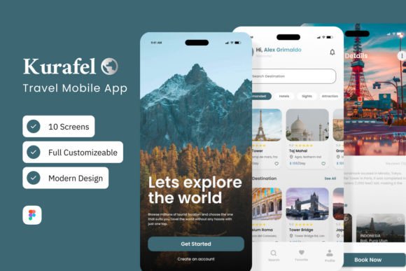 Kuravel - Travel Mobile App