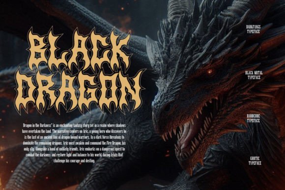 Darkfangs Font - Preview 2