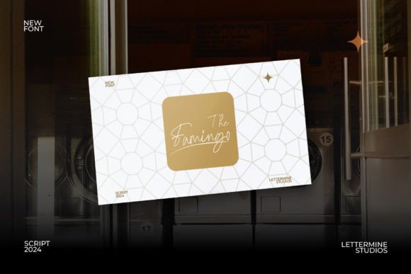 Famingo Ranita Font PNG with transparent background - Preview 3