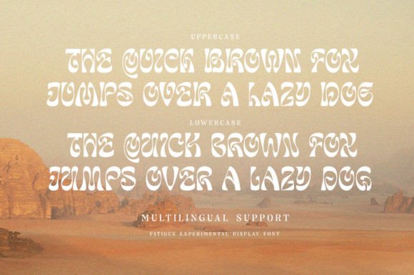 Fatigue Font - Preview 5