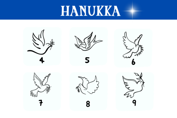 Hanukkah Font - Preview 3