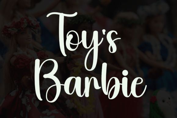 Hello Barbie Font - Preview 6