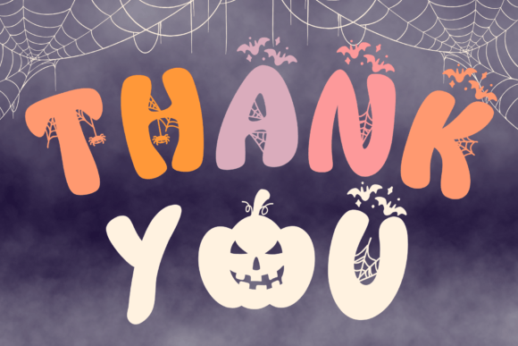 Horror Boo Font PNG with transparent background - Preview 5