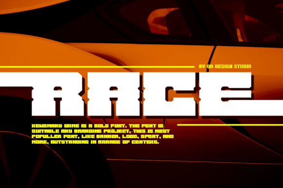Kewomany Game Font PNG with transparent background - Preview 2