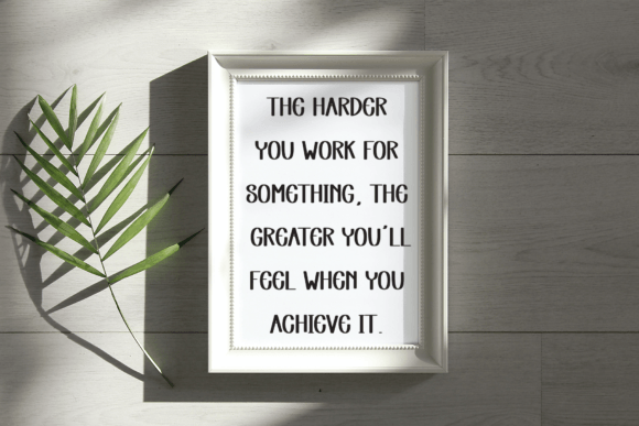 Morning Teacher Font PNG with transparent background - Preview 2