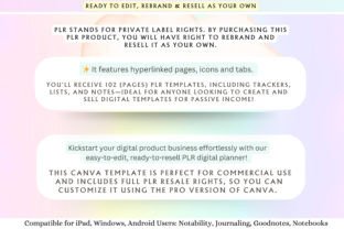 PLR Canva Template Cute Digital Planner Graphic by Tas Creative Studio ...