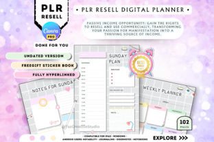 PLR Undated Canva Planner Template Graphic by Tas Creative Studio ...