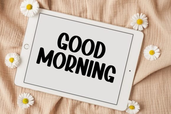 Paper Digital Font PNG with transparent background - Preview 4