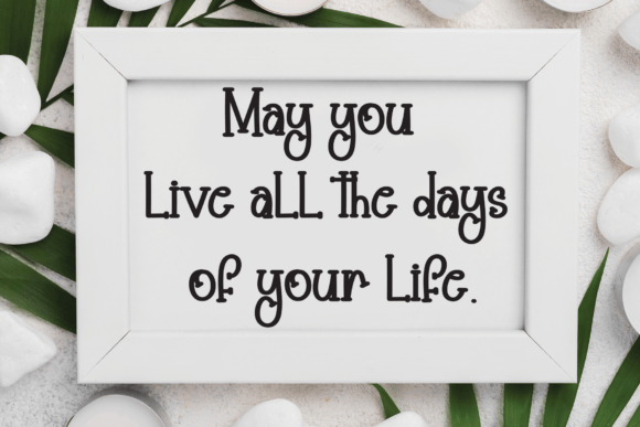 Rainstory Font PNG with transparent background - Preview 2