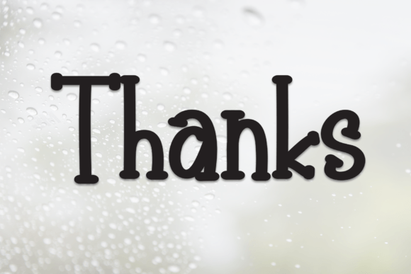 Rainstory Font PNG with transparent background - Preview 6
