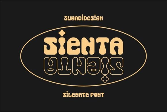 Silenate Font PNG with transparent background - Preview 1