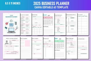 2025 Business Planner Canva KDP
