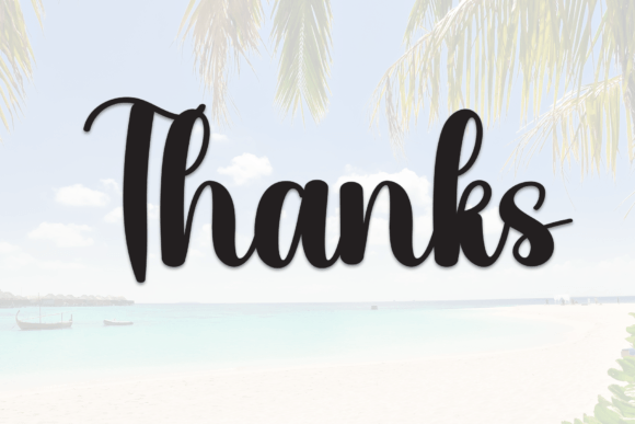 Beach Font - Preview 6