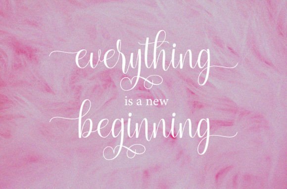 Birthday Font - Preview 1