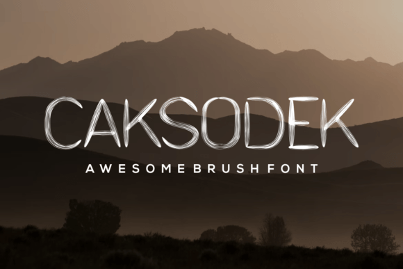 Caksodek Font - Preview 2