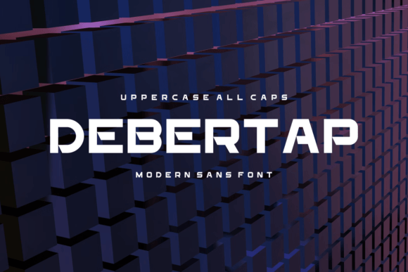 Debertap Font - Preview 3