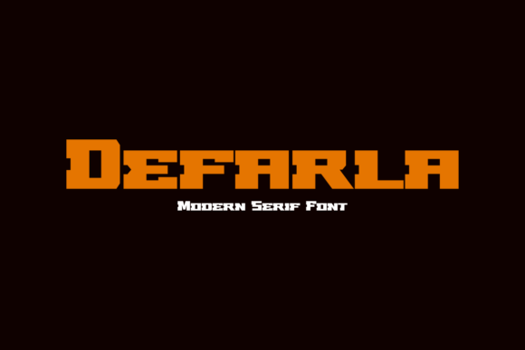 Defarla Font PNG with transparent background - Preview 3