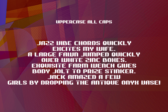 Dynagate Font - Preview 1