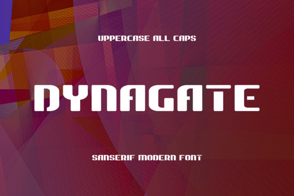Dynagate Font - Preview 3