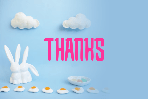 Easters Eggs Font Font - Preview 4