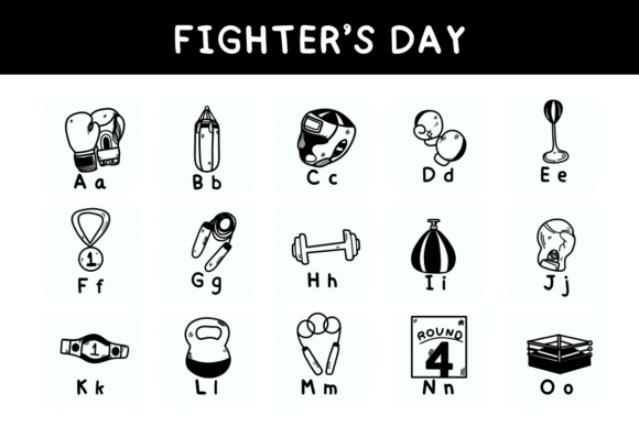 Fighter Day Font - Preview 6