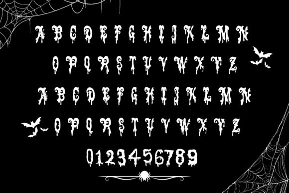 Halloween Night Font - Preview 1