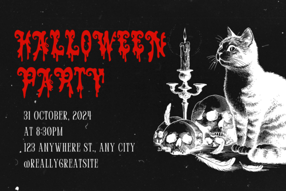 Halloween Night Font - Preview 3