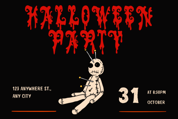 Halloween Night Font - Preview 4