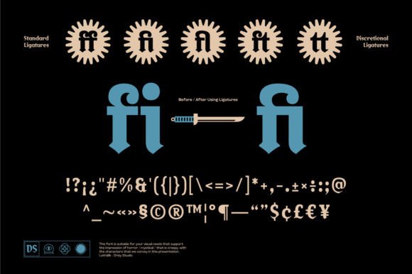 Lethalik Font PNG with transparent background - Preview 4