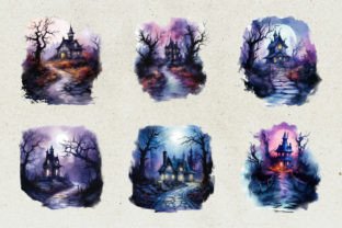 Mystic Mansion Clipart Graphic by Fomo Creative · Creative Fabrica