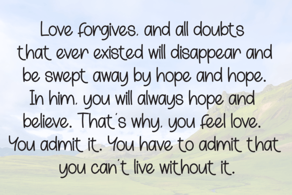 Notes Agatha Font PNG with transparent background - Preview 5