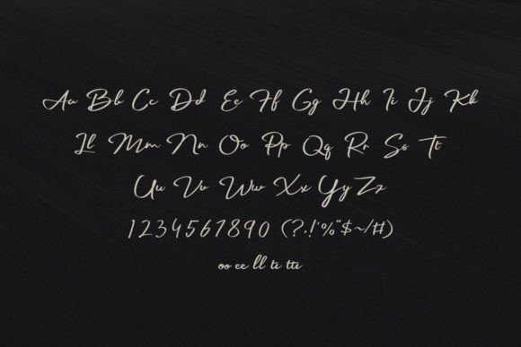 Palmark Font PNG with transparent background - Preview 2