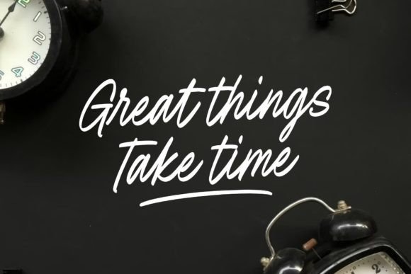 Authentic Black Font - Preview 1