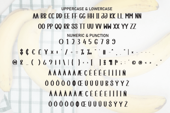 Banana Christmas Font - Preview 6