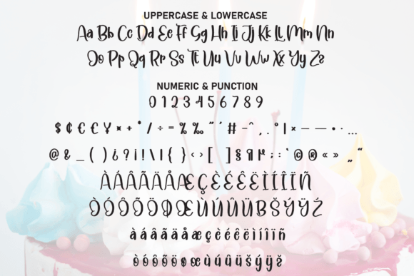 Birthday Candle Font - Preview 6