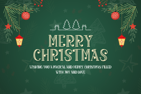 Boxing Day Font - Preview 2