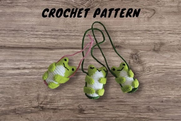Car Accessories Frog Crochet Pattern