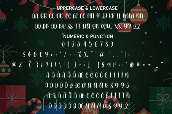 Christmas Handmade Font - Preview 6